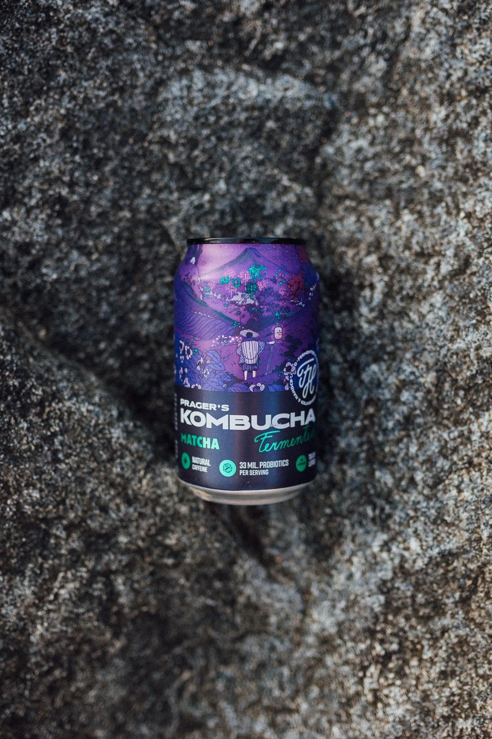 PRAGER'S kombucha atmosphere — designed to stand out